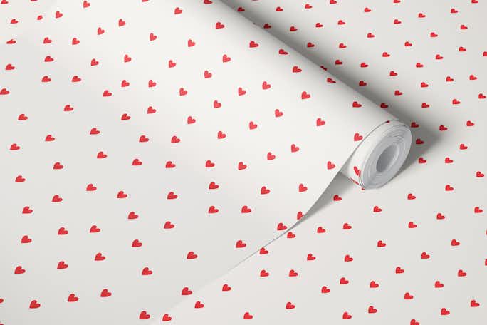 Valentine heartswallpaper roll