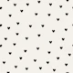 Valentine Heart Black