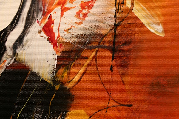 Abstract Statement Acrylic Paint