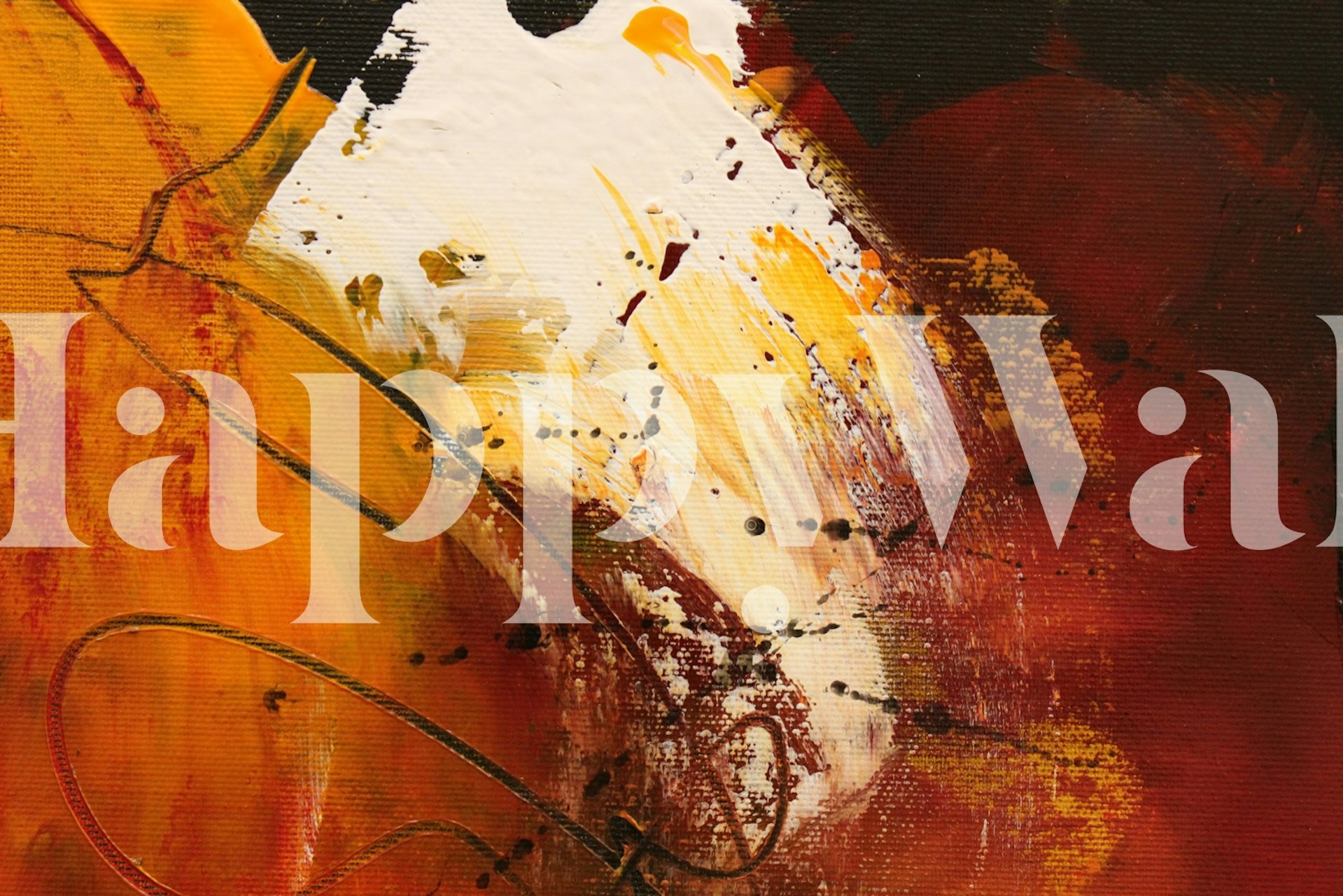 Autumn-inspired wallpaper design