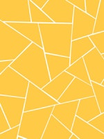 Yellow White Geometric Glam 1 behang