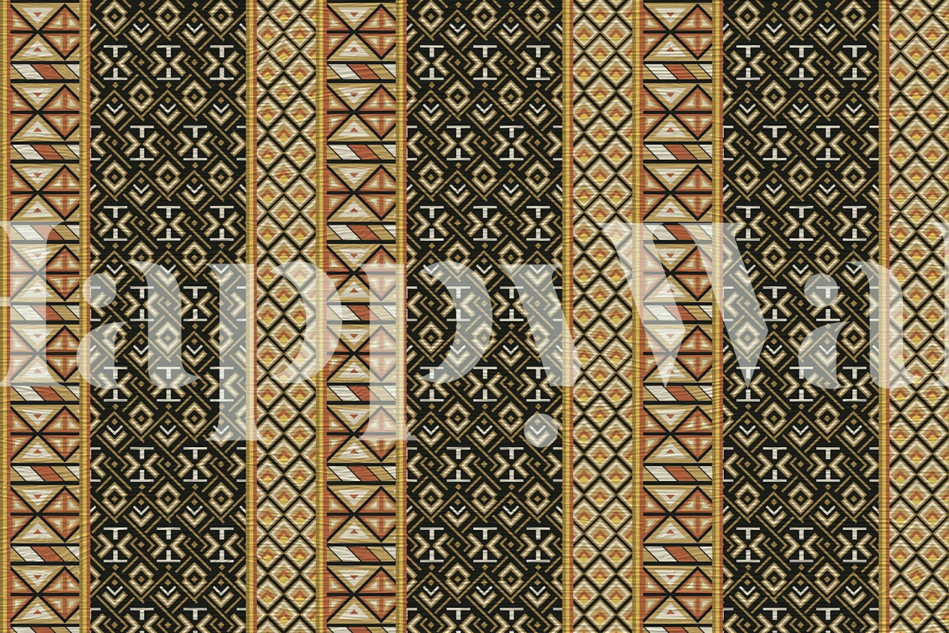 Tapeta Japanese Luxury Kimono Fabric v pokoji