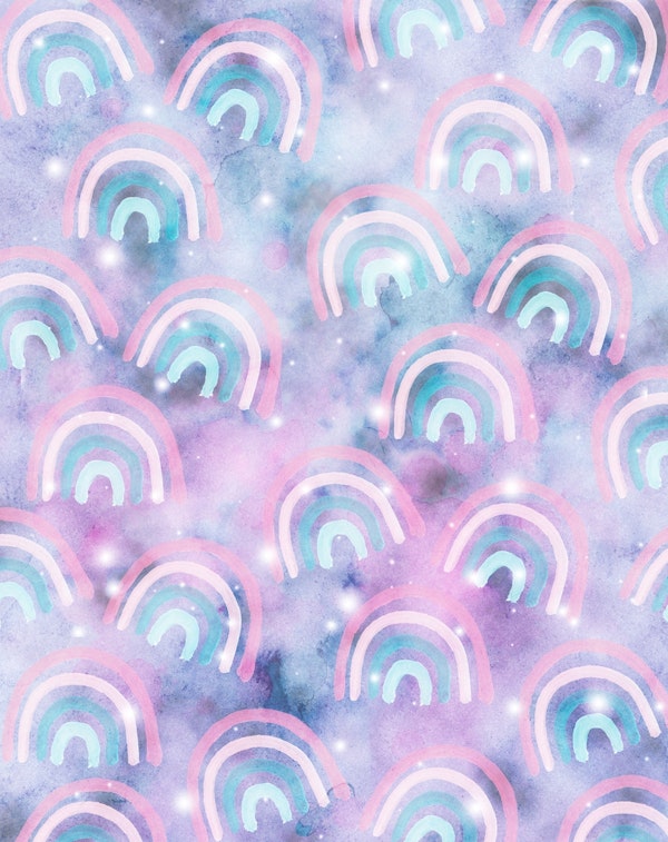 Cosmic Rainbow Dream Pattern 1