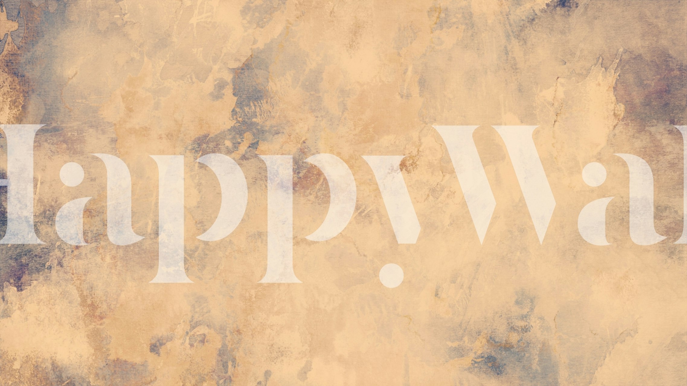 Painted Stone wallpaper in a room setting