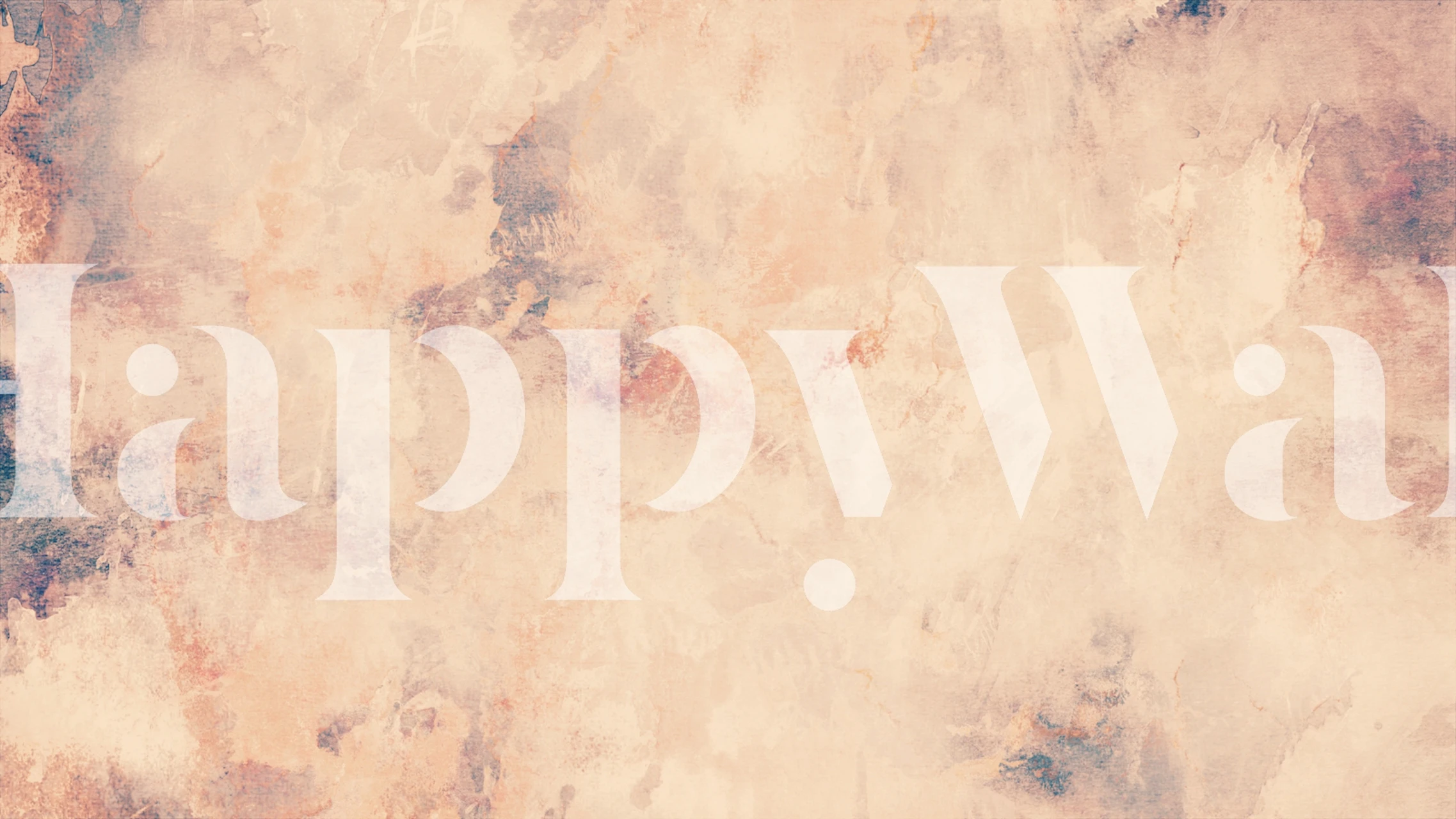 Painted Stone wallpaper in a room setting