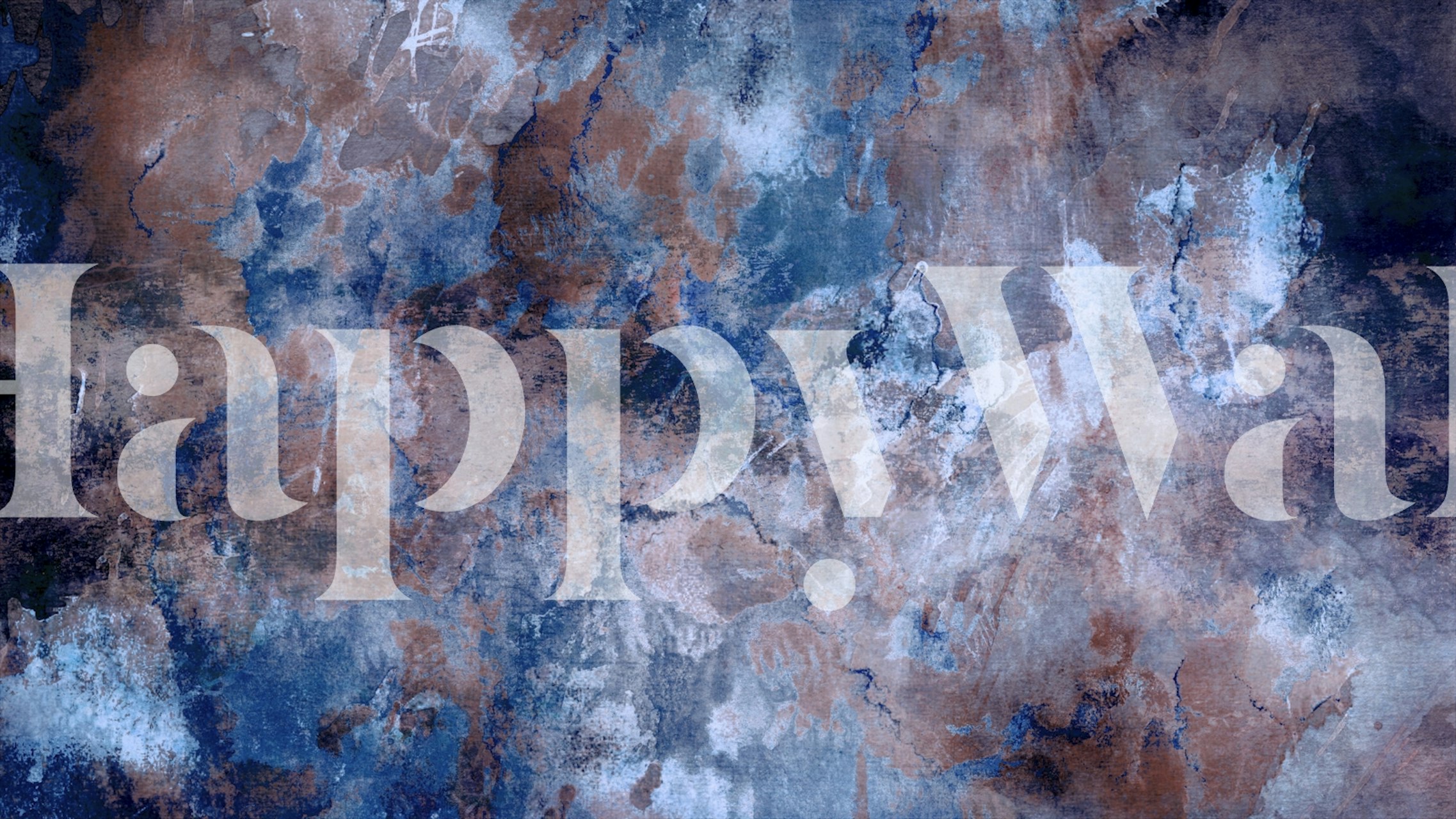 Mystic Stone Painting wallpaper in a room