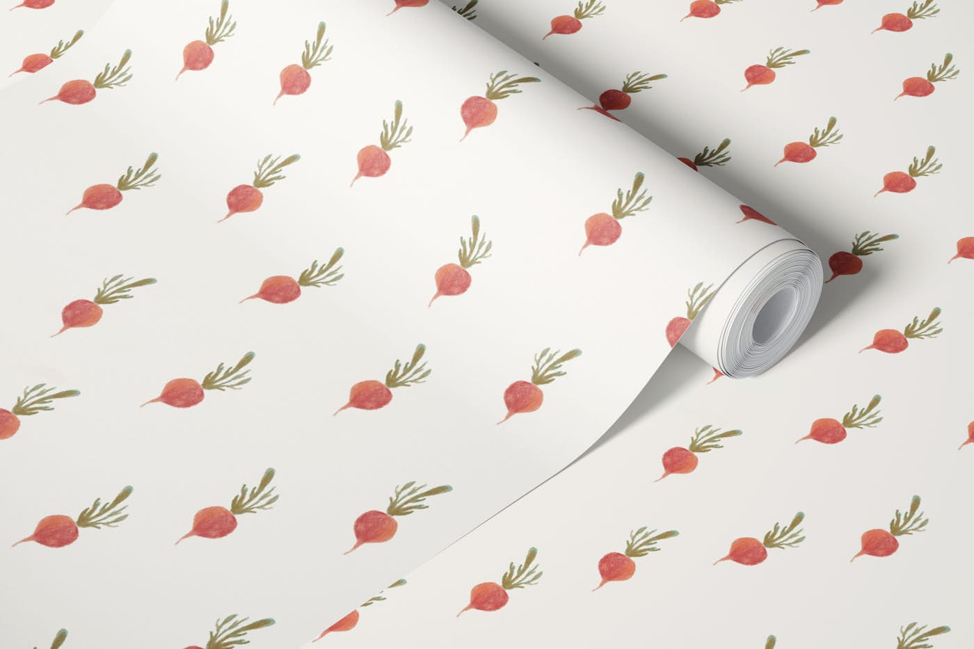 Sweet Radish wallpaper roll