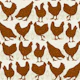 Red hens