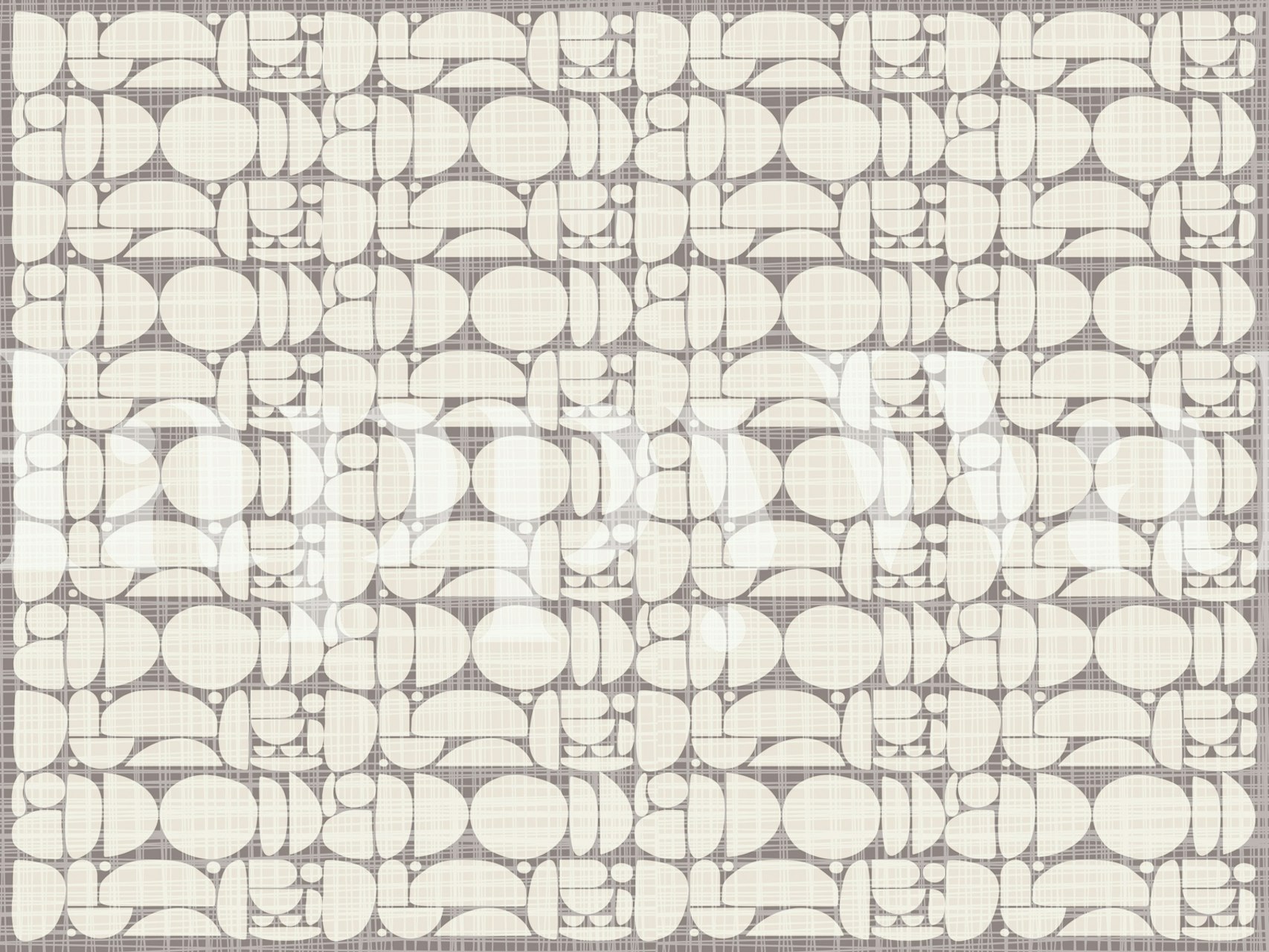Geometric shapes in neutral tones on a textured background wallpaper