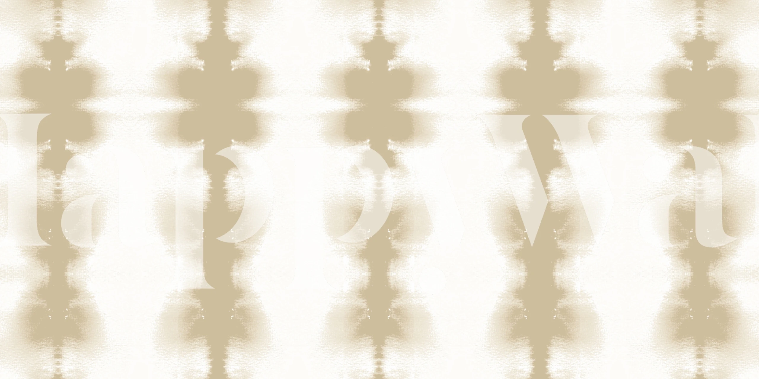 Zen Geometry wallpaper displayed in a room