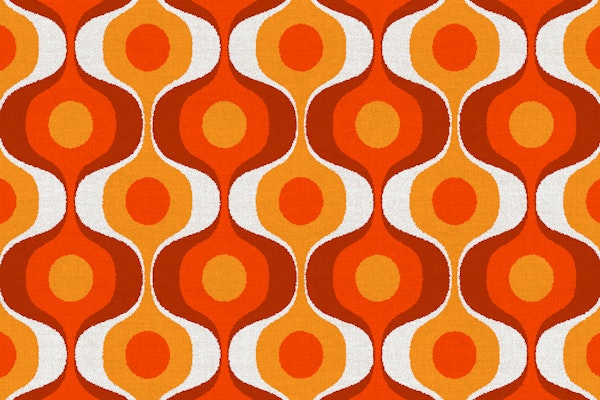 Fluffy 70s Groovy Retro