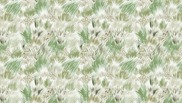 In the fields - green