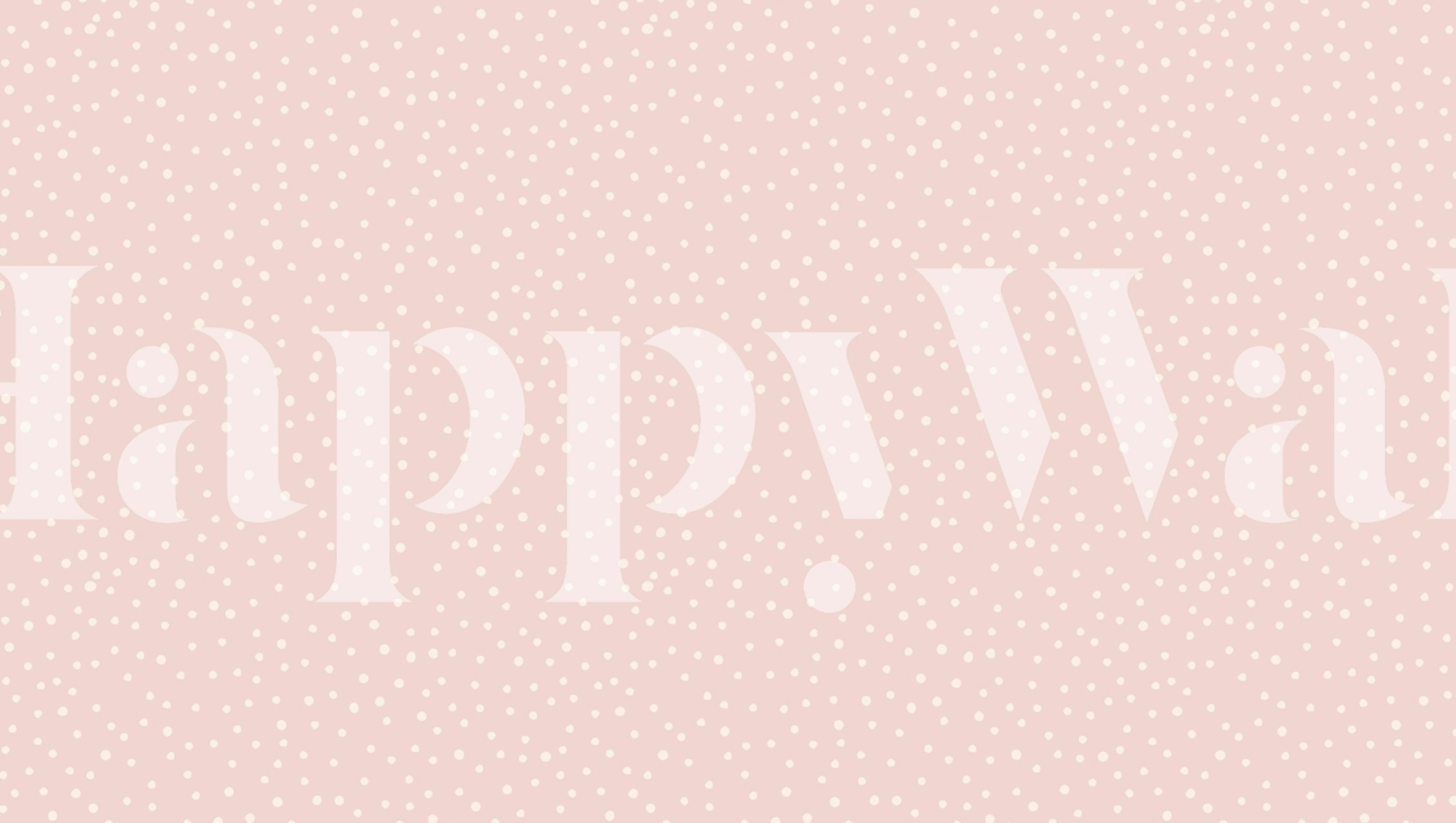 Dots - roseblush tapeta v pokoji