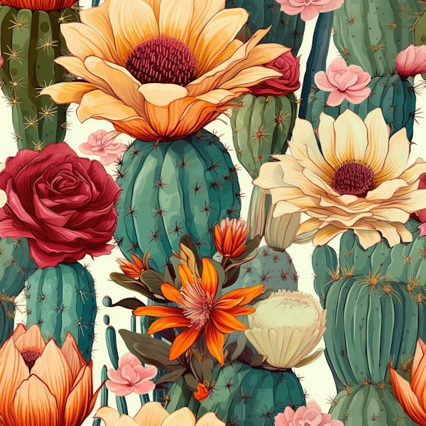 Macro Cacti Carnival