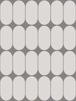 Grey Bauhaus Rounds papiers peint