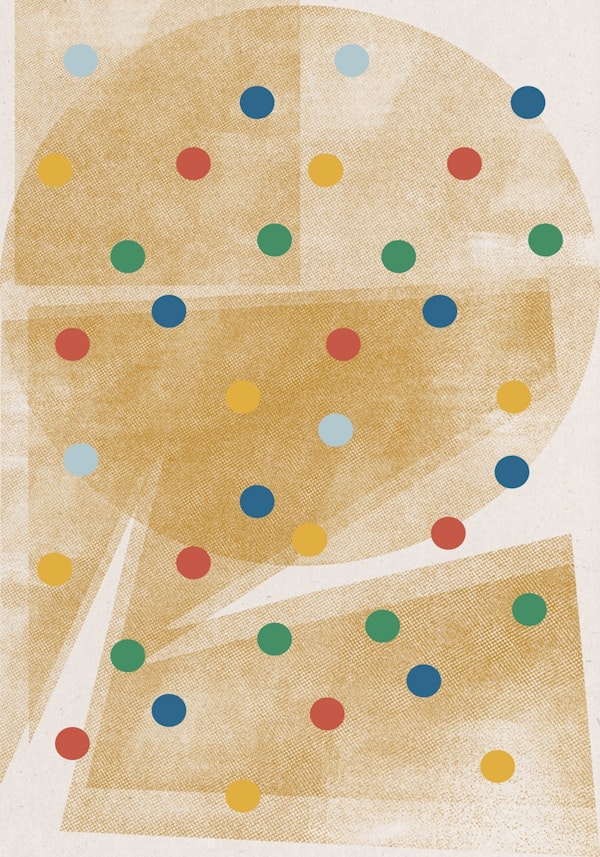 Retro Dots Graphic