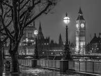 Nightfall Over London papiers peint