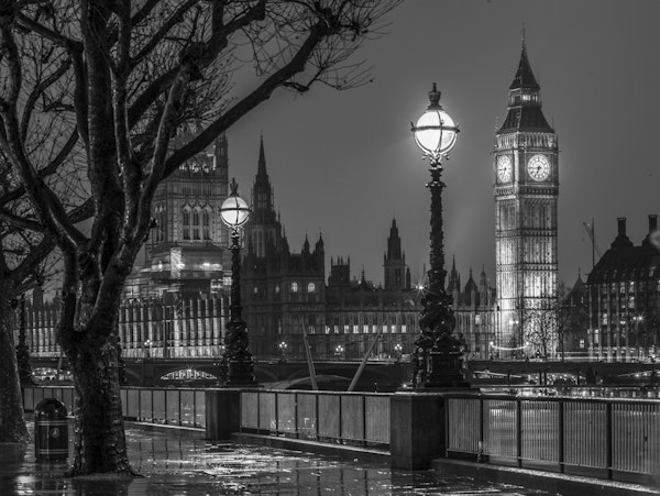 Nightfall Over London