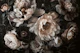 Majestic Flowers Baroque Luxury Dark Blush