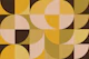Yellow Mid Century Bauhaus Geometry