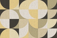 70s Sunlight Mid-Century Modern Geometry wallpaper