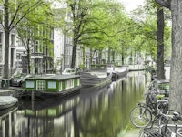 Waterways of Amsterdam tapete