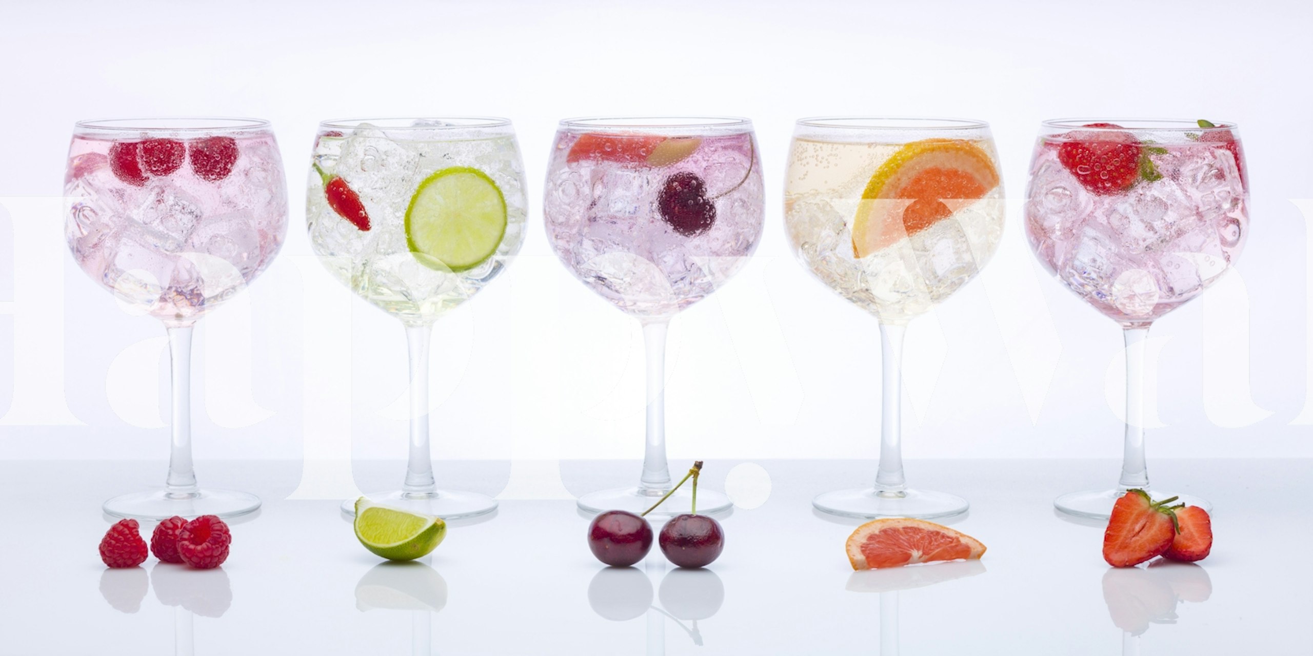 Fargerik Gin Collection tapet i et rom