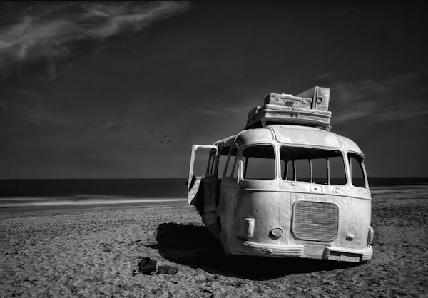 Beached Bus