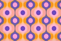 Bold Mid Century Retro wallpaper