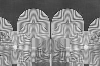 Arch Circle Line Modern tapety