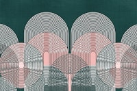 Arch Circle Line Abstract wallpaper