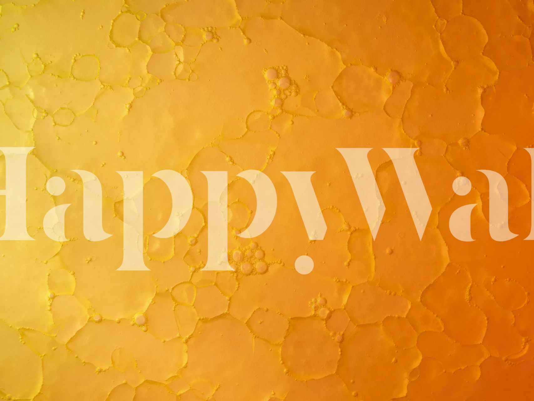 Abstract orange pattern with circular and textured design wallpaper