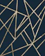 Classic Dark Blue Gold Geo 1