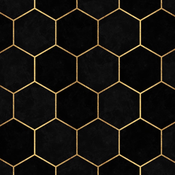 Black Hexagons