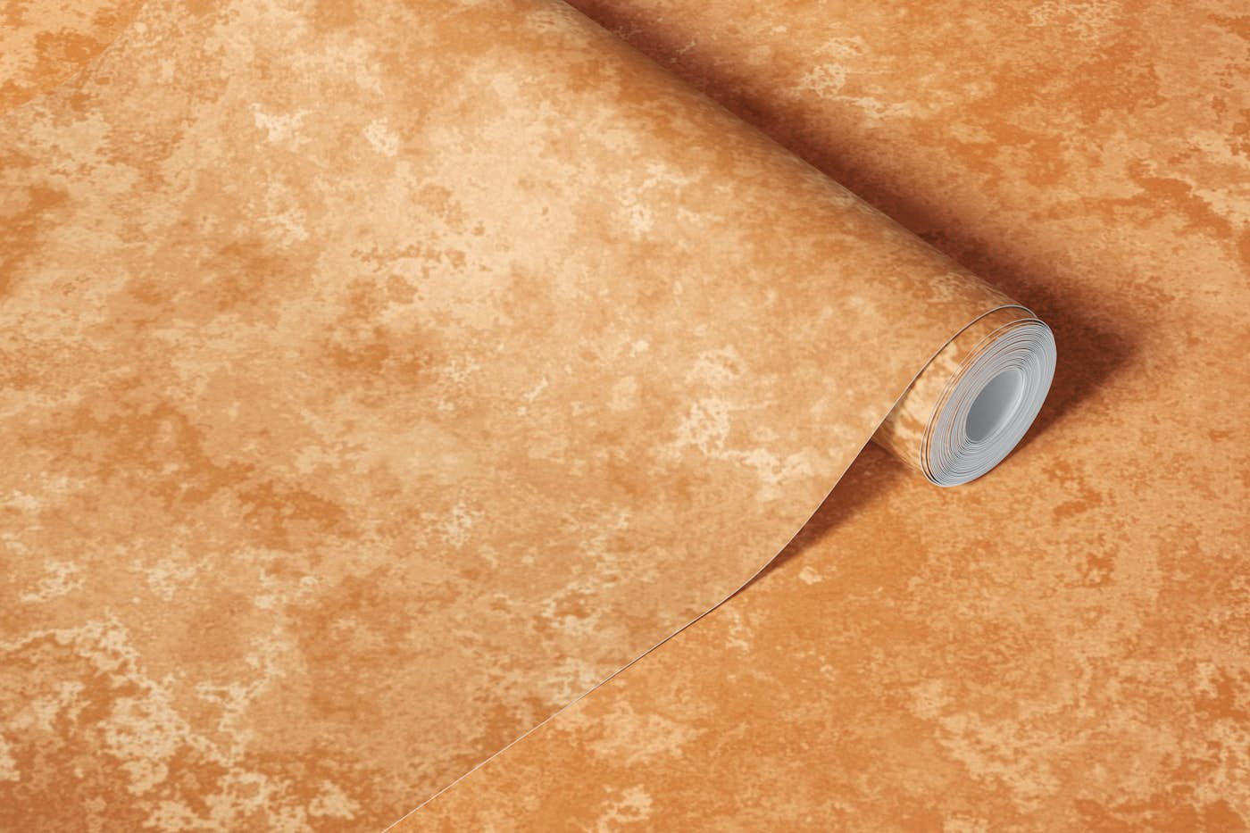 Subtle Moss Texture Peach Orange wallpaper roll