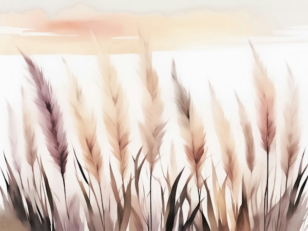 Neutral Nature Pampas Grass