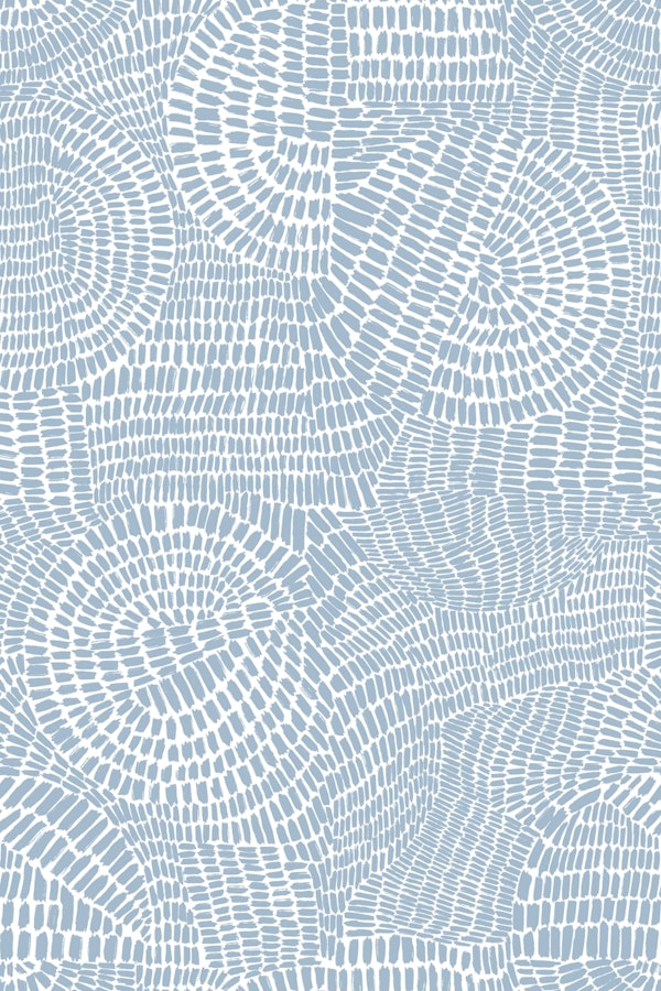 Lines in bright blue