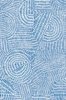 Lines in cobalt blue wallpaper