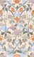 Beach thistle and shells soft peach