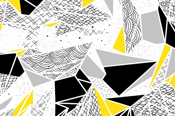 Modern geometric shapes BY