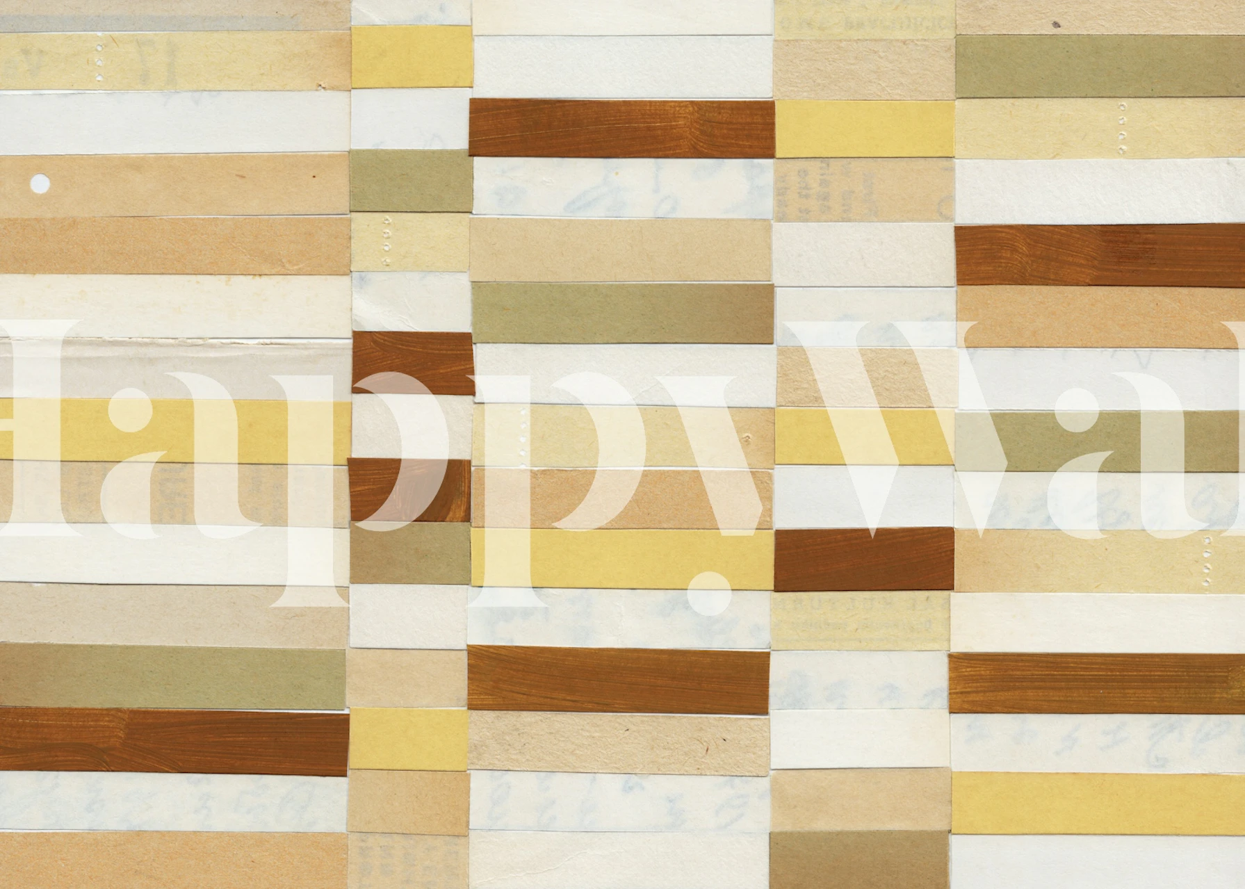 Paper Fortress wallpaper in a room