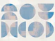 Mid Century Bauhaus Circle Geo
