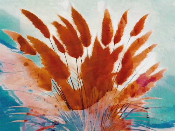 Wild Pampas Grass Art