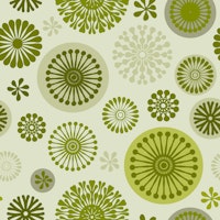 In The Realm Of Plants Fresh Green carta da parati