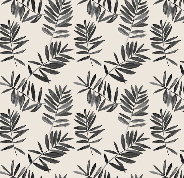 Black Watercolor Branches