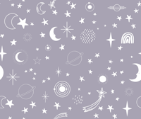 Celestial Space Astros Lux Lilac ταπετσαρία