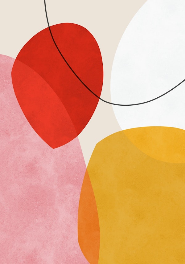 Colorful abstract shapes 1