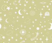 Celestial Space Astros Wasabi ταπετσαρία