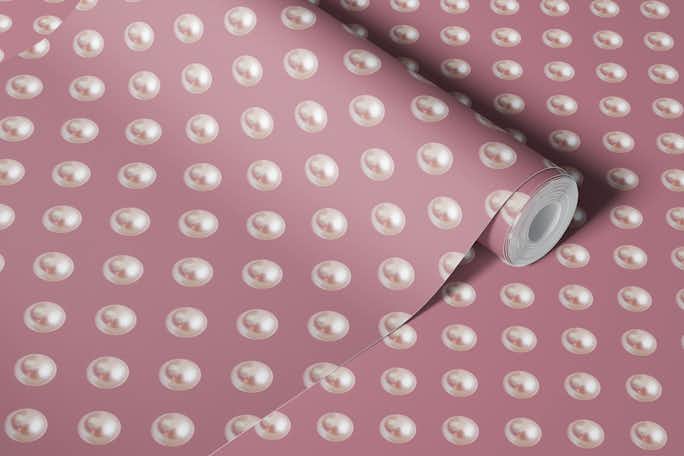 Pearl Polka Dots 1wallpaper roll