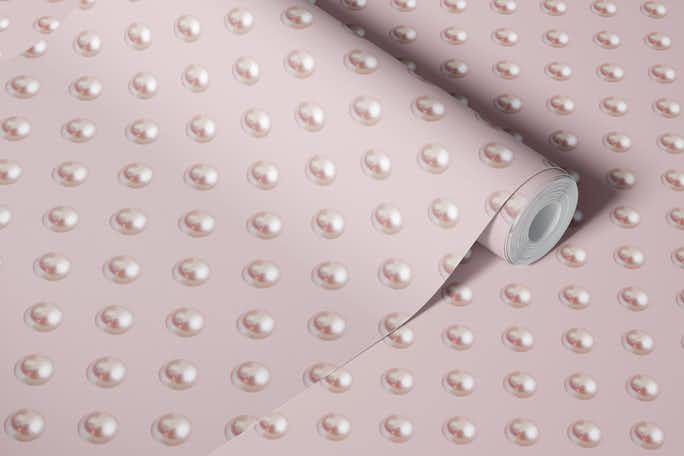 Pearl Polka Dots 2wallpaper roll